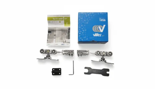 Kit guarnitura per anta scorrevole 160 kg