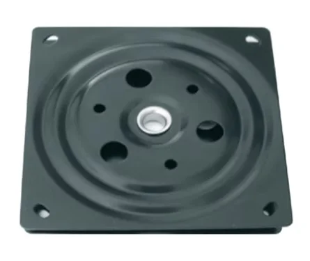 Piastra girevole in metallo zincato