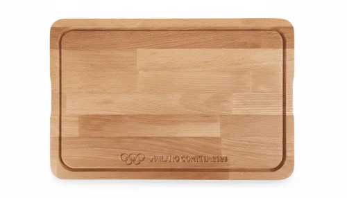 Tagliere per Alimenti Milano Cortina in Faggio Personalizzabile