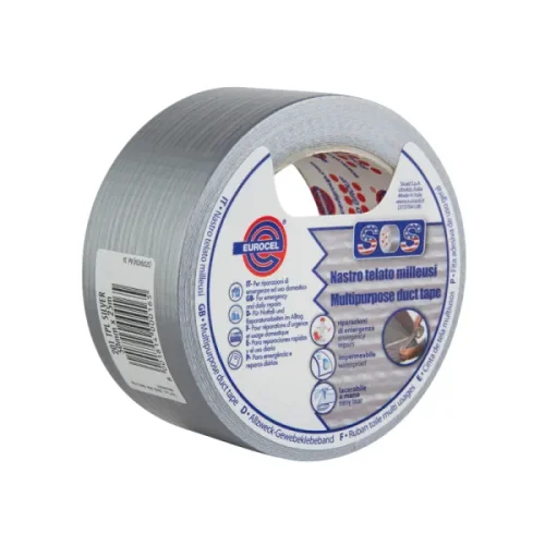 Nastro americano adesivo telato grigio 50 mm x 25 m
