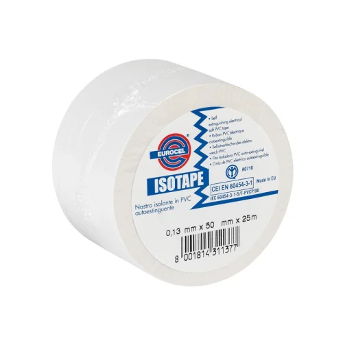Nastro isolante Isotape 19x25 bianco
