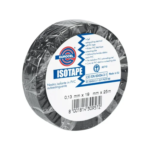 Nastro isolante Isotape 19x25 nero